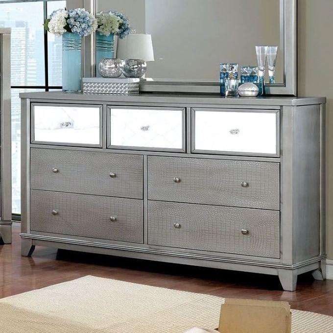  Furniture of America Bryant II 7-Drawer Dresser CM7289SV-D IMAGE 2