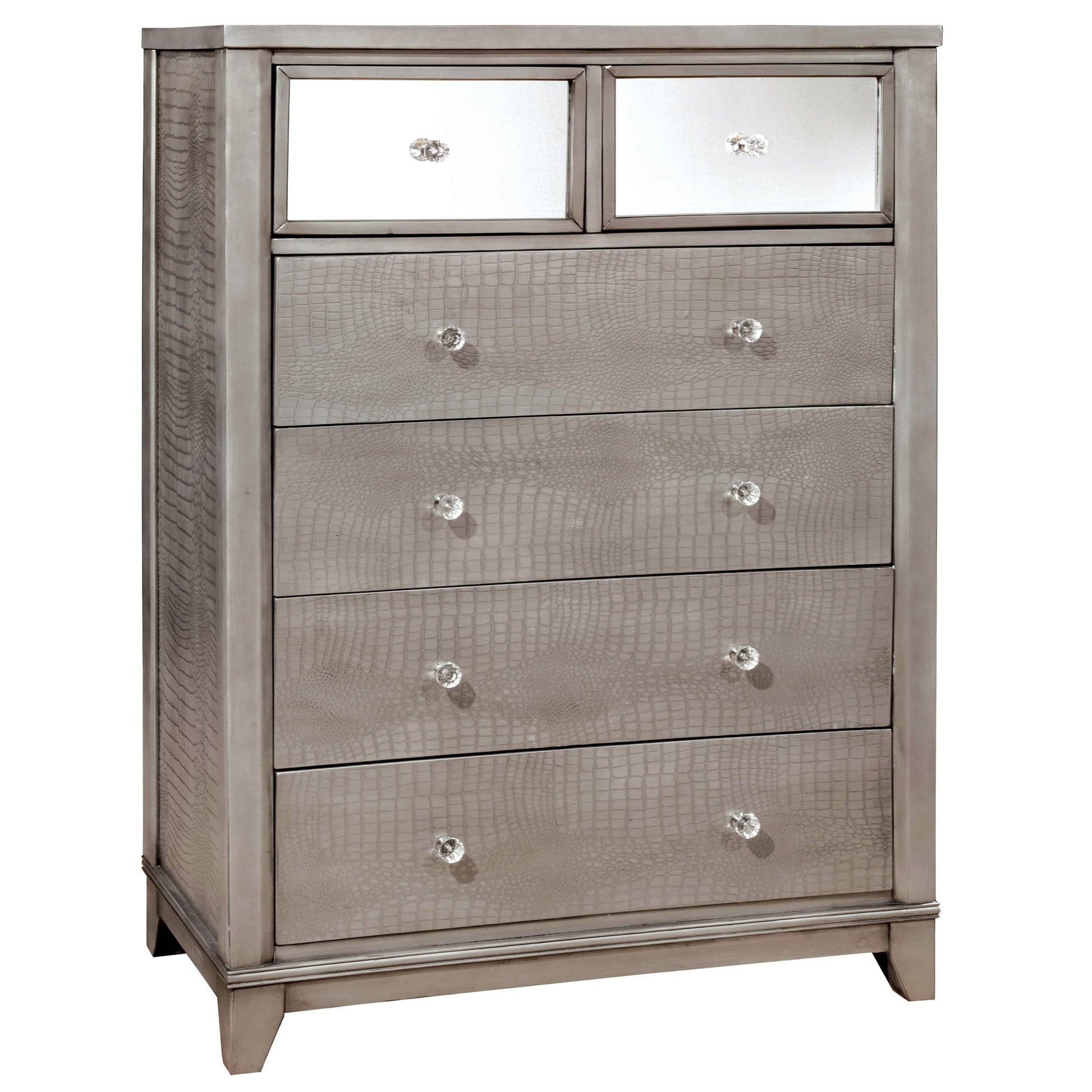  Furniture of America Bryant II 6-Drawer Chest CM7289SV-C IMAGE 1
