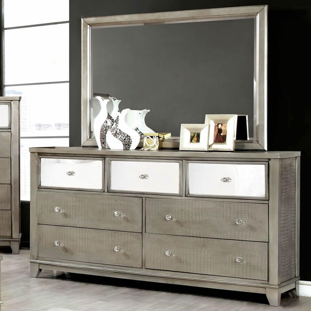  Furniture of America Bryant 7-Drawer Dresser CM7288SV-D IMAGE 2