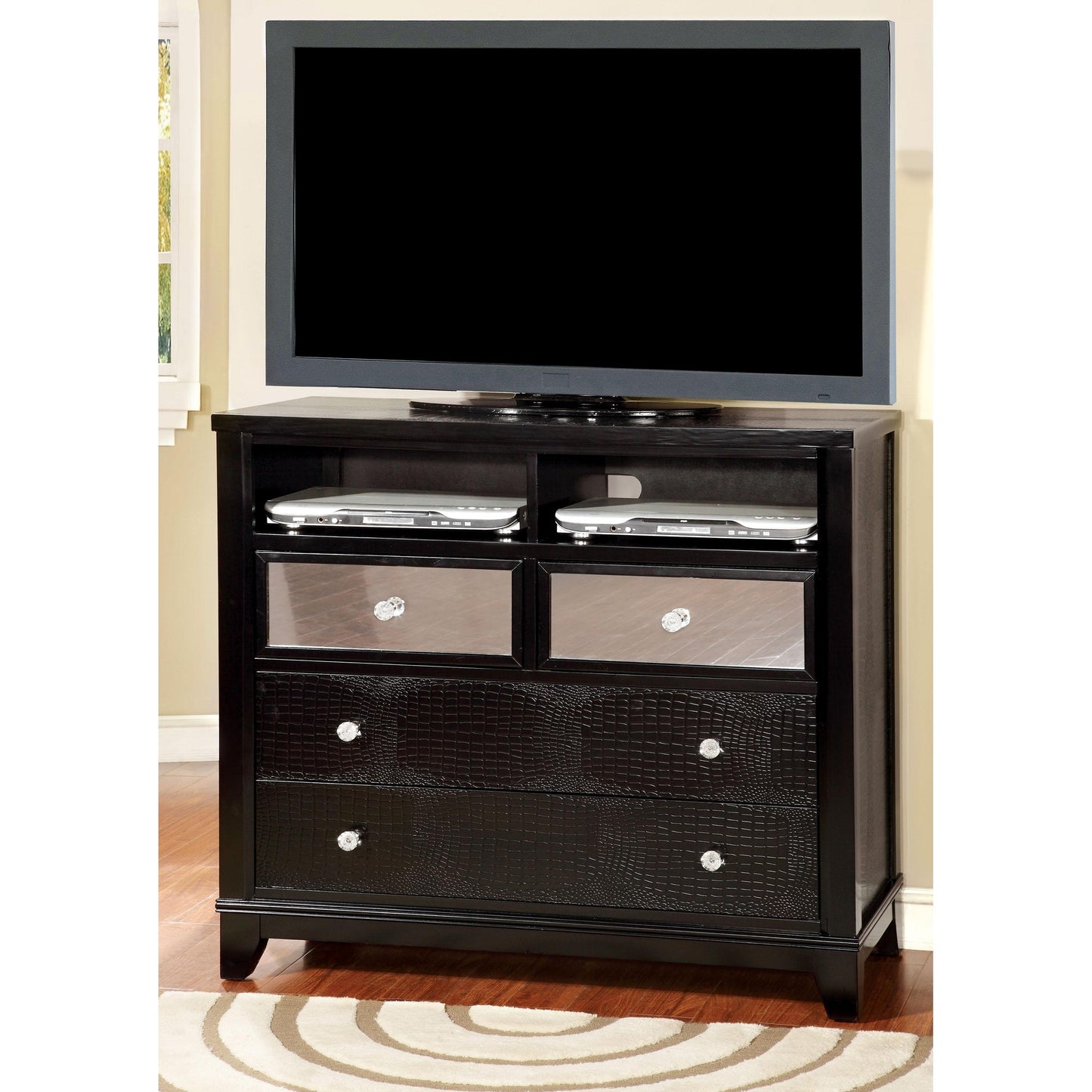  Furniture of America Bryant 4-Drawer Media Chest CM7288TV IMAGE 3