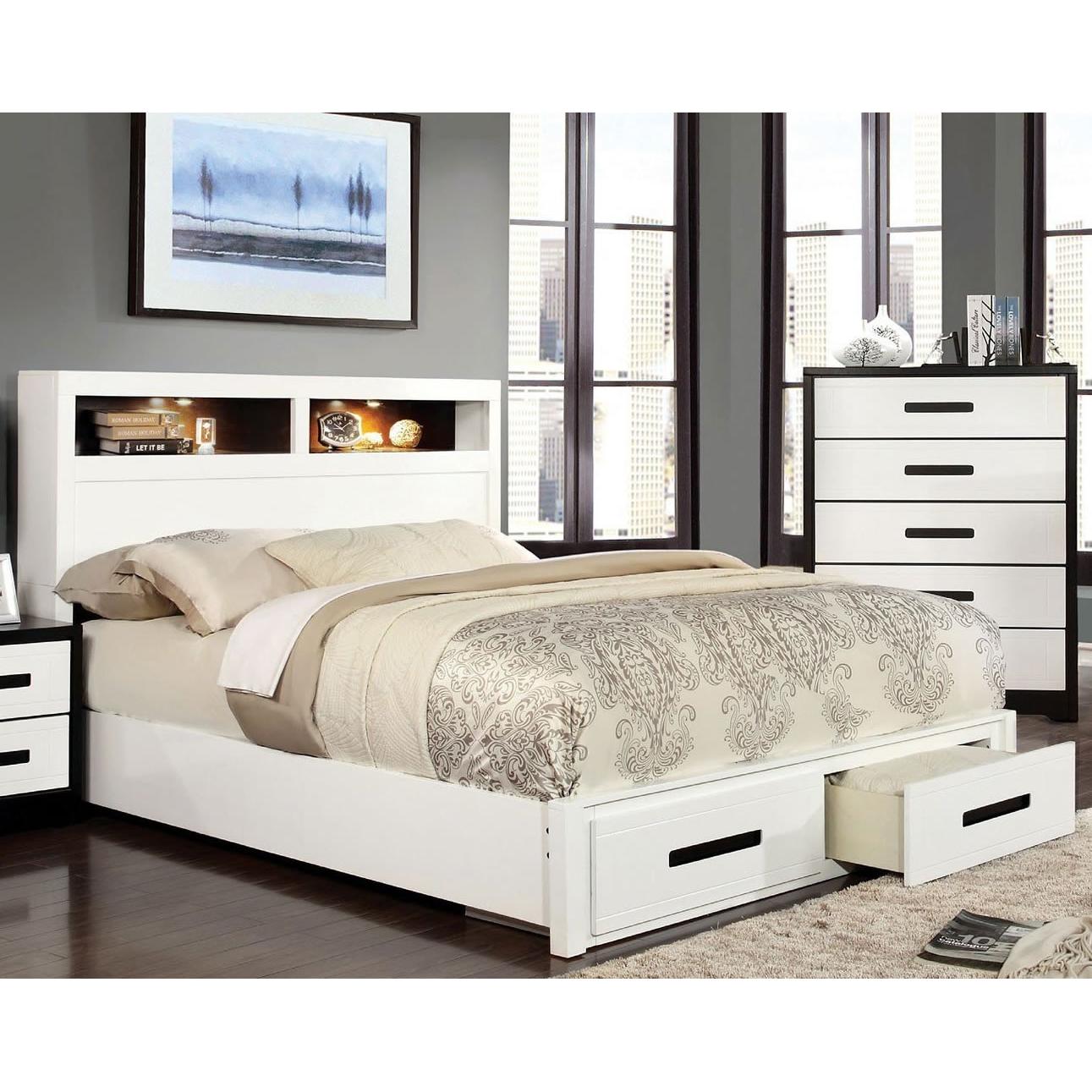  Furniture of America Rutger Full Panel Bed CM7298F-BED IMAGE 1