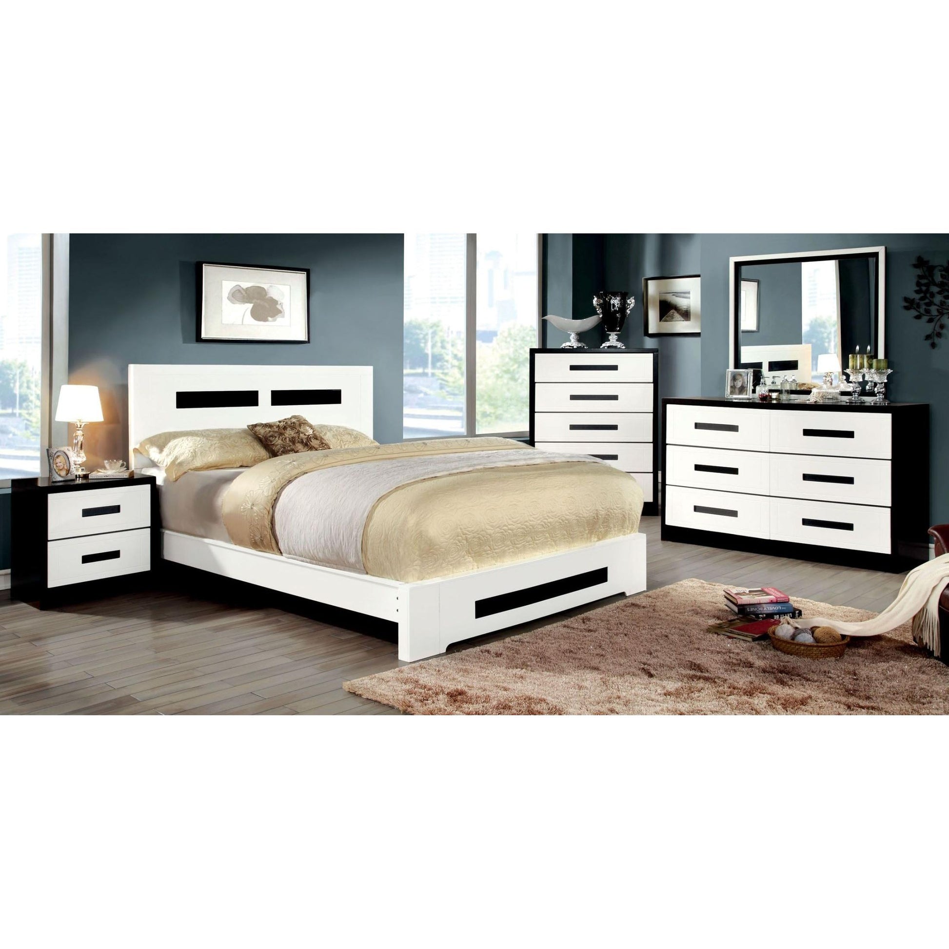  Furniture of America Rutger 5-Drawer Chest CM7292C IMAGE 2