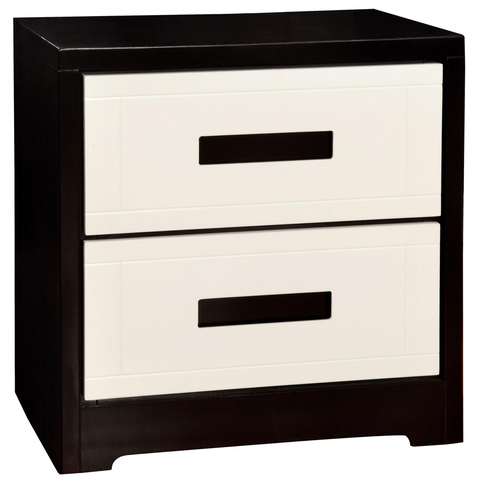  Furniture of America Rutger 2-Drawer Nightstand CM7292N IMAGE 1