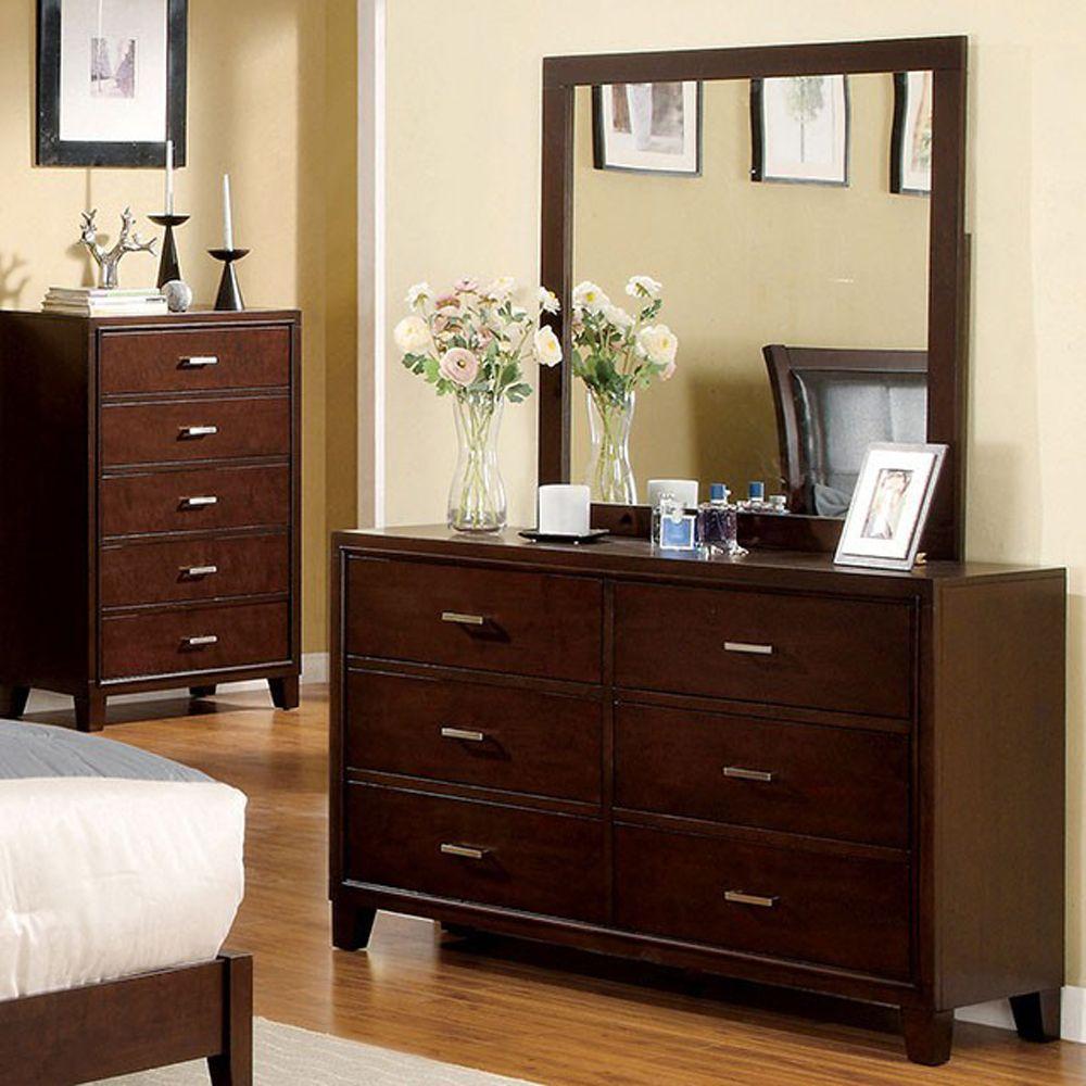 Furniture of America Enrico 6-Drawer Dresser CM7068D IMAGE 2