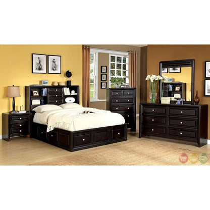  Furniture of America Yorkville King Bookcase Bed CM7059EK-BED IMAGE 2