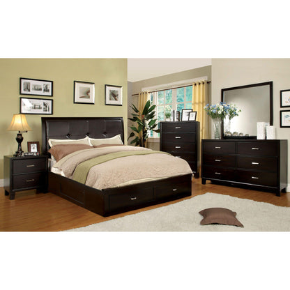  Furniture of America Enrico III King Storage Platform Bed CM7066EX-EK-BED IMAGE 2