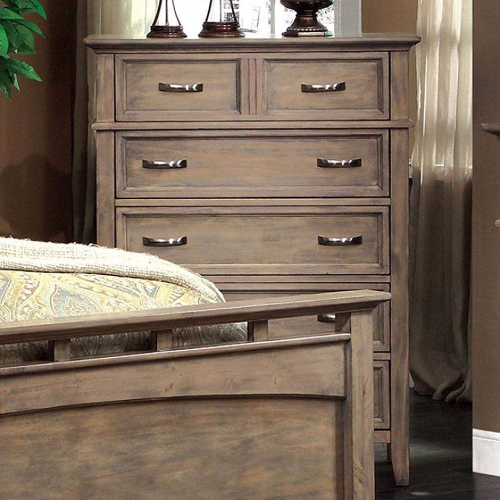  Furniture of America Loxley 5-Drawer Chest CM7351C IMAGE 1
