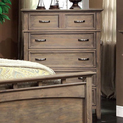  Furniture of America Loxley 5-Drawer Chest CM7351C IMAGE 1