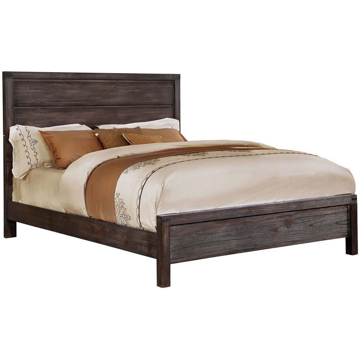  Furniture of America Rexburg California King Panel Bed CM7382CK-BED IMAGE 1