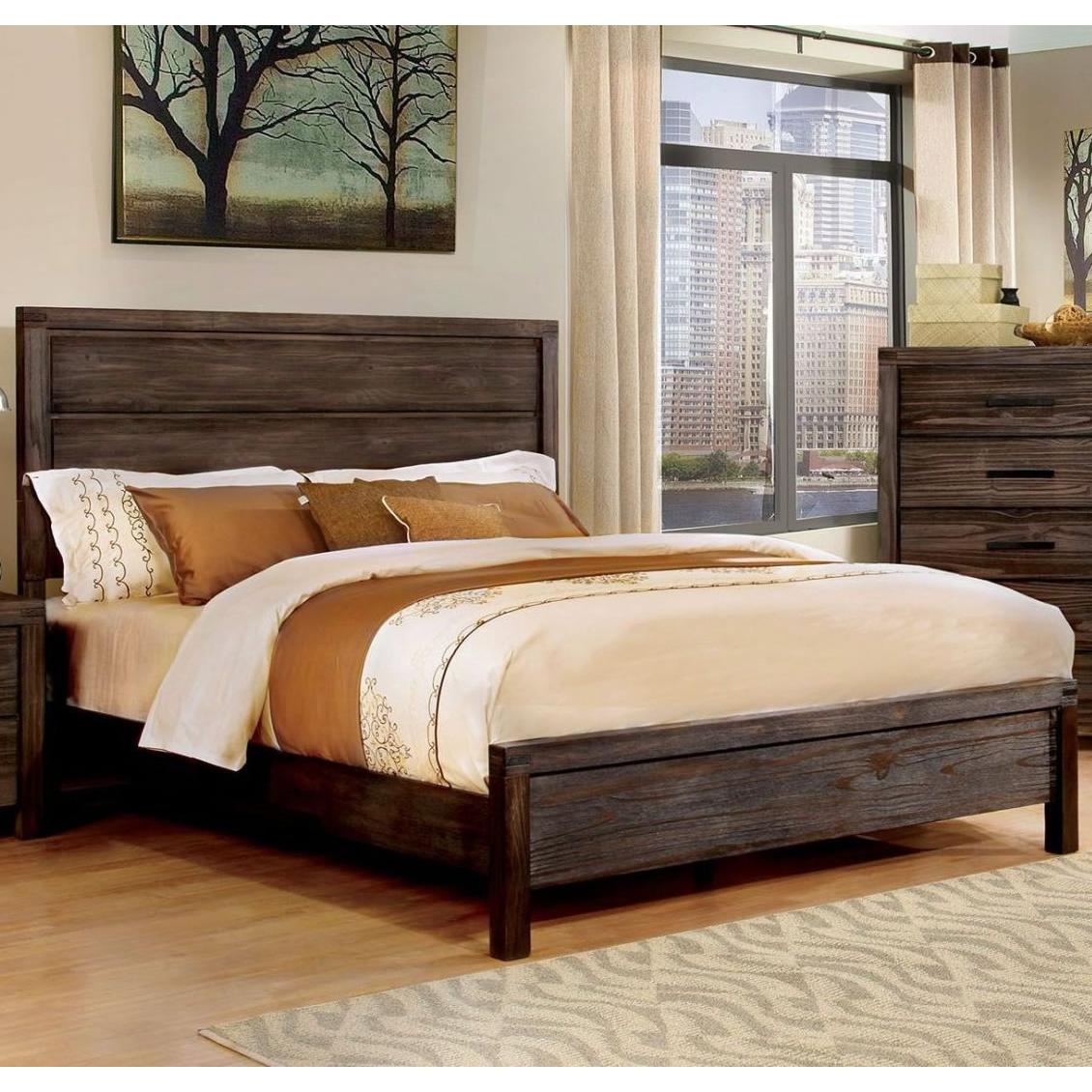  Furniture of America Rexburg Queen Panel Bed CM7382Q-BED IMAGE 2