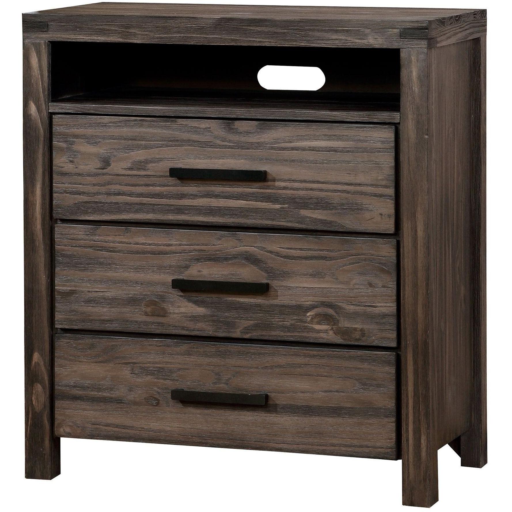  Furniture of America Rexburg 3-Drawer Media Chest CM7382TV IMAGE 1