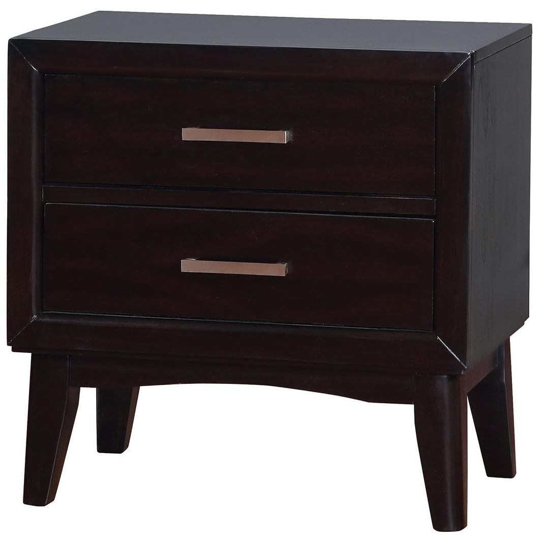  Furniture of America Snyder 2-Drawer Nightstand CM7792EX-N IMAGE 1