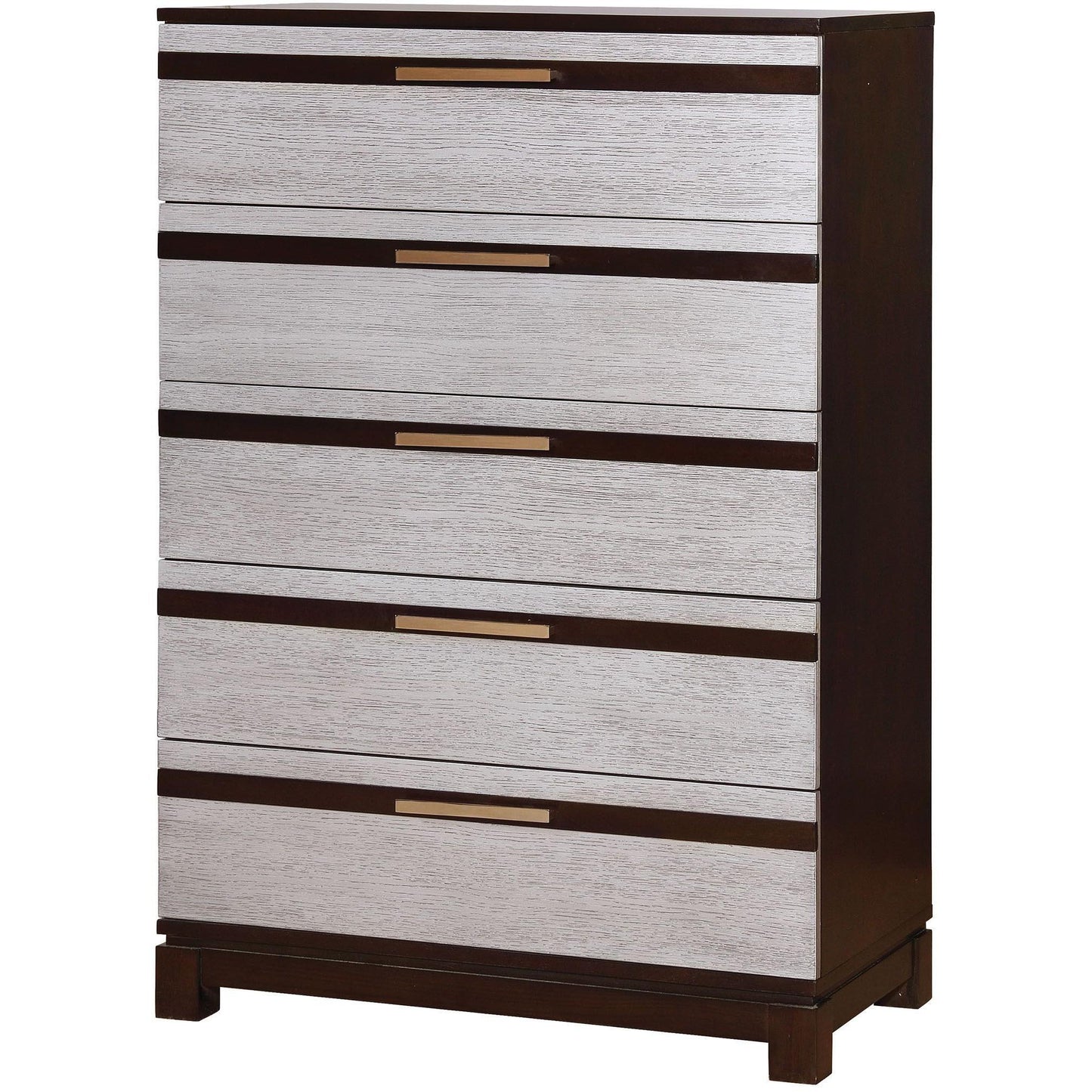  Furniture of America Euclid 5-Drawer Chest CM7206C IMAGE 1