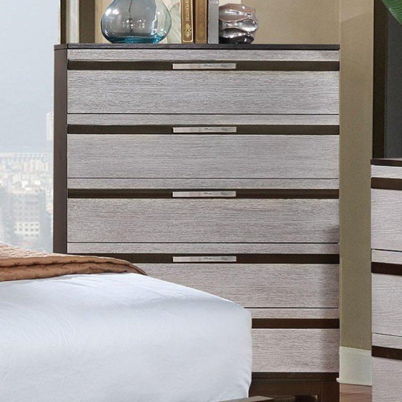  Furniture of America Euclid 5-Drawer Chest CM7206C IMAGE 2