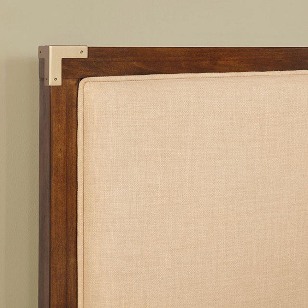  Furniture of America Tychus King Upholstered Panel Bed CM7559F-EK-BED IMAGE 3