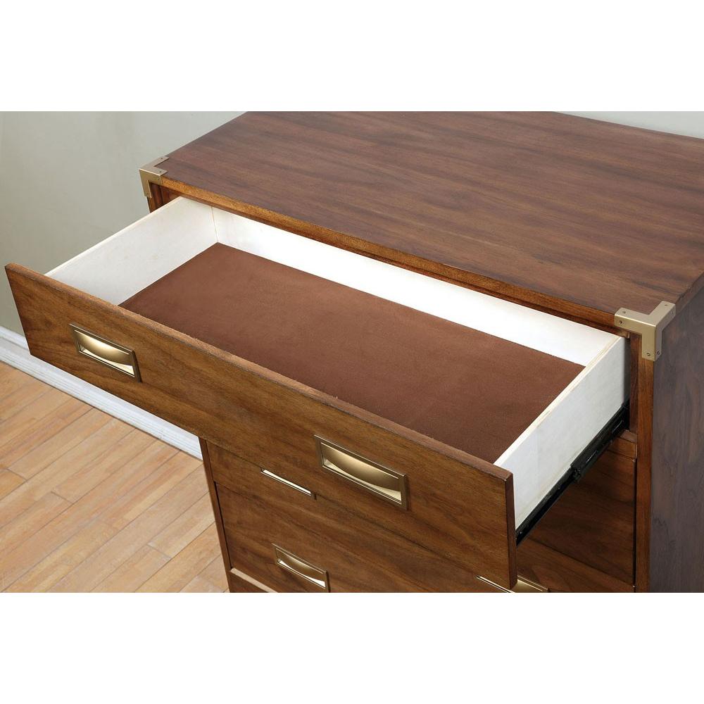  Furniture of America Tychus 5-Drawer Chest CM7559C IMAGE 3