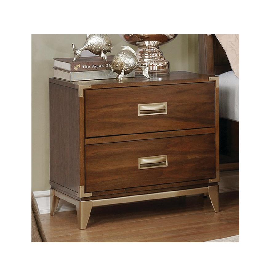 Furniture of America Tychus 2-Drawer Nightstand CM7559N IMAGE 2