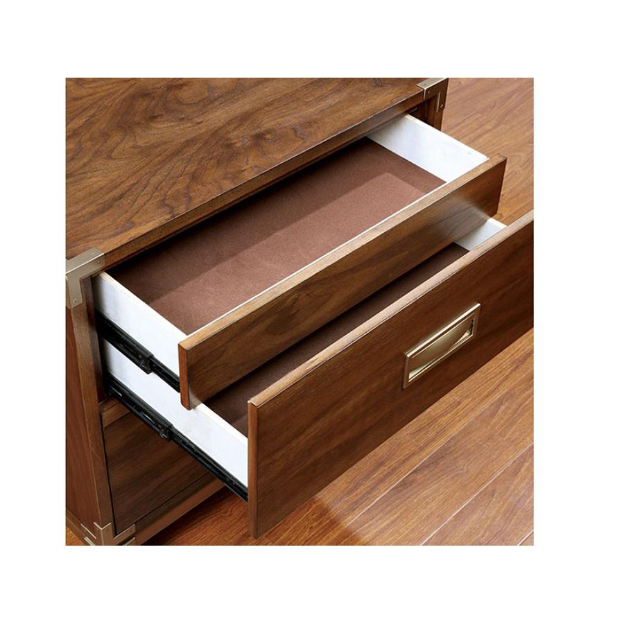  Furniture of America Tychus 2-Drawer Nightstand CM7559N IMAGE 3