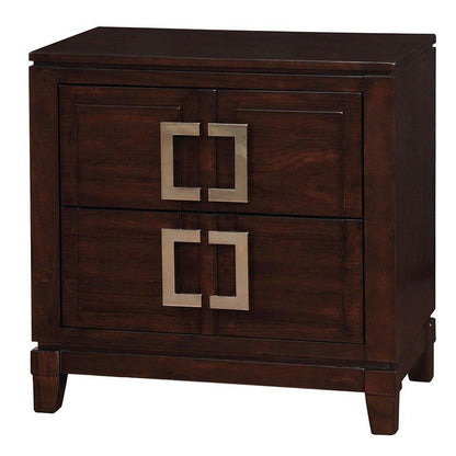  Furniture of America Balfour 2-Drawer Nightstand CM7385N IMAGE 1