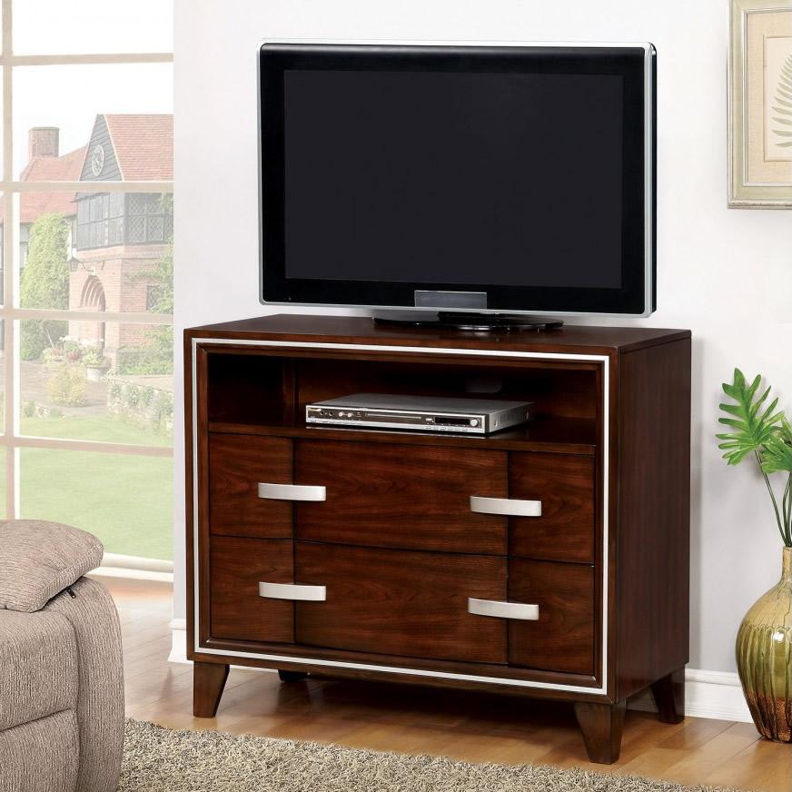 Furniture of America Safire 2-Drawer Media Chest CM7616TV IMAGE 3