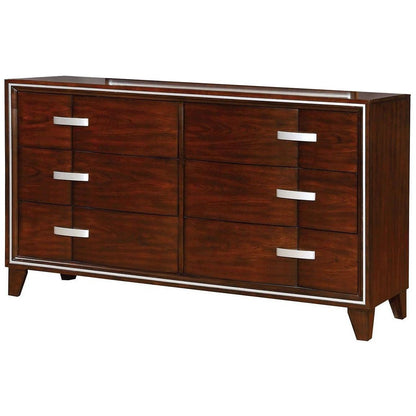  Furniture of America Safire 6-Drawer Dresser CM7616D IMAGE 1