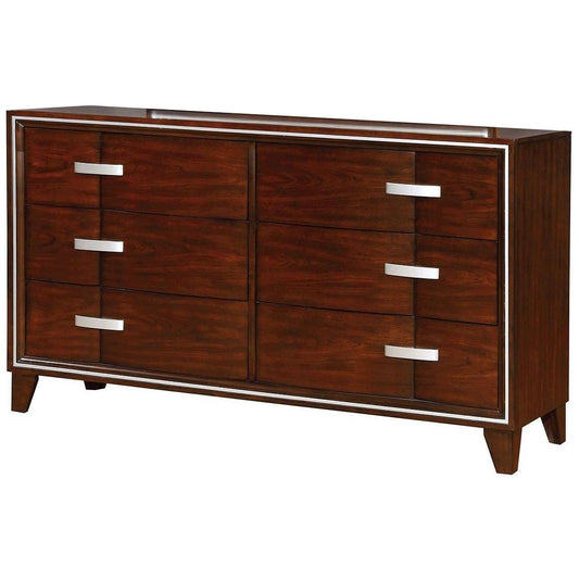  Furniture of America Safire 6-Drawer Dresser CM7616D IMAGE 1