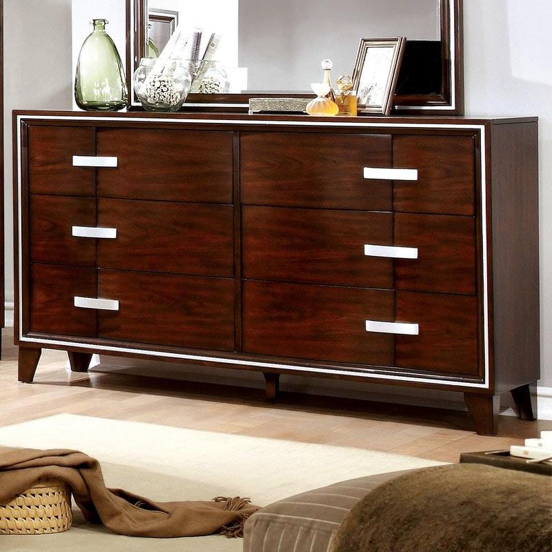  Furniture of America Safire 6-Drawer Dresser CM7616D IMAGE 2