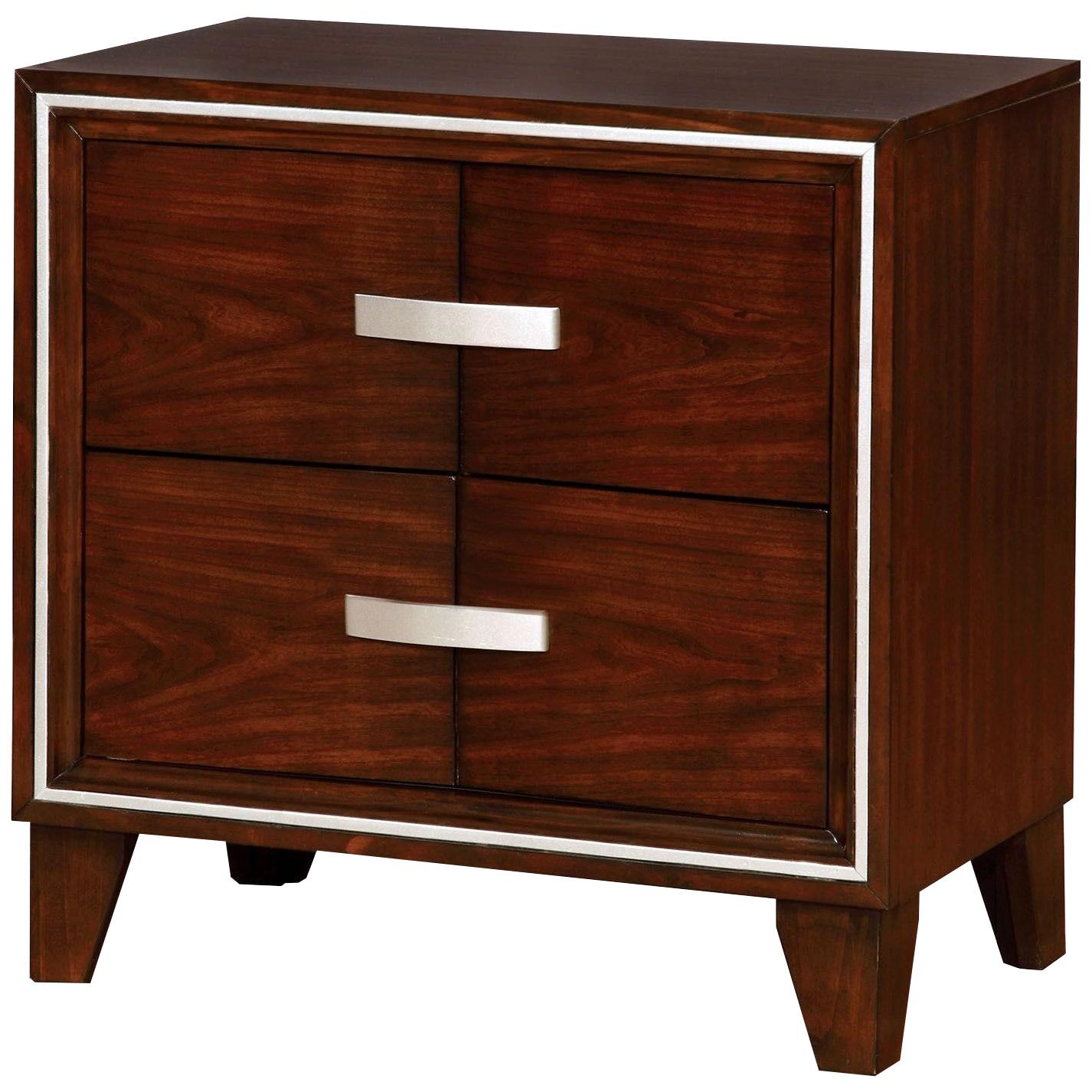  Furniture of America Safire 2-Drawer Nightstand CM7616N IMAGE 1
