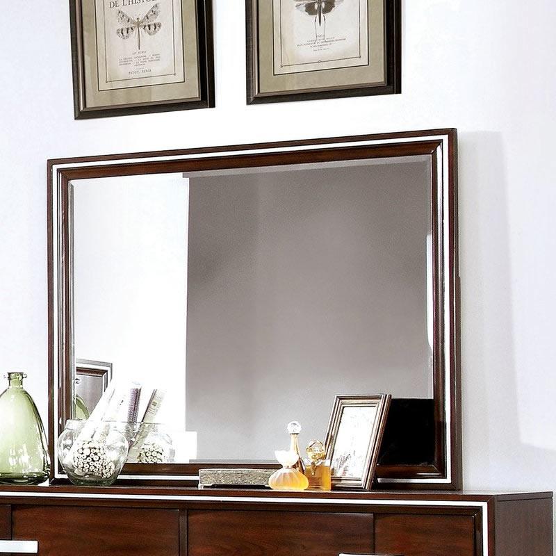  Furniture of America Safire Dresser Mirror CM7616M IMAGE 2