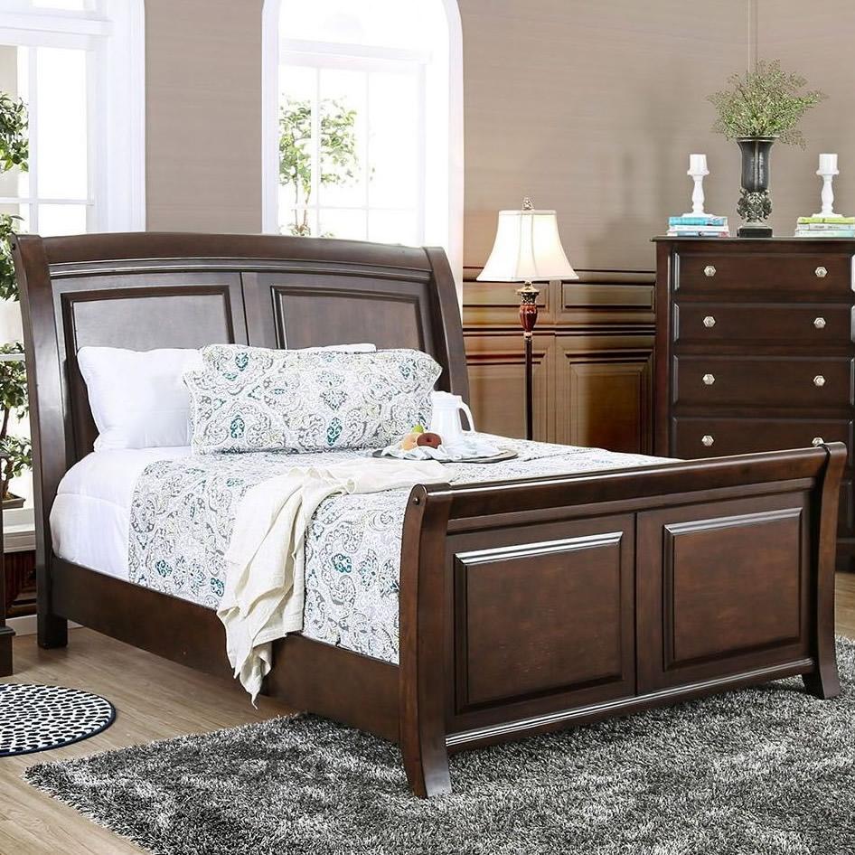  Furniture of America Litchville CM7383Q Queen Bed IMAGE 2