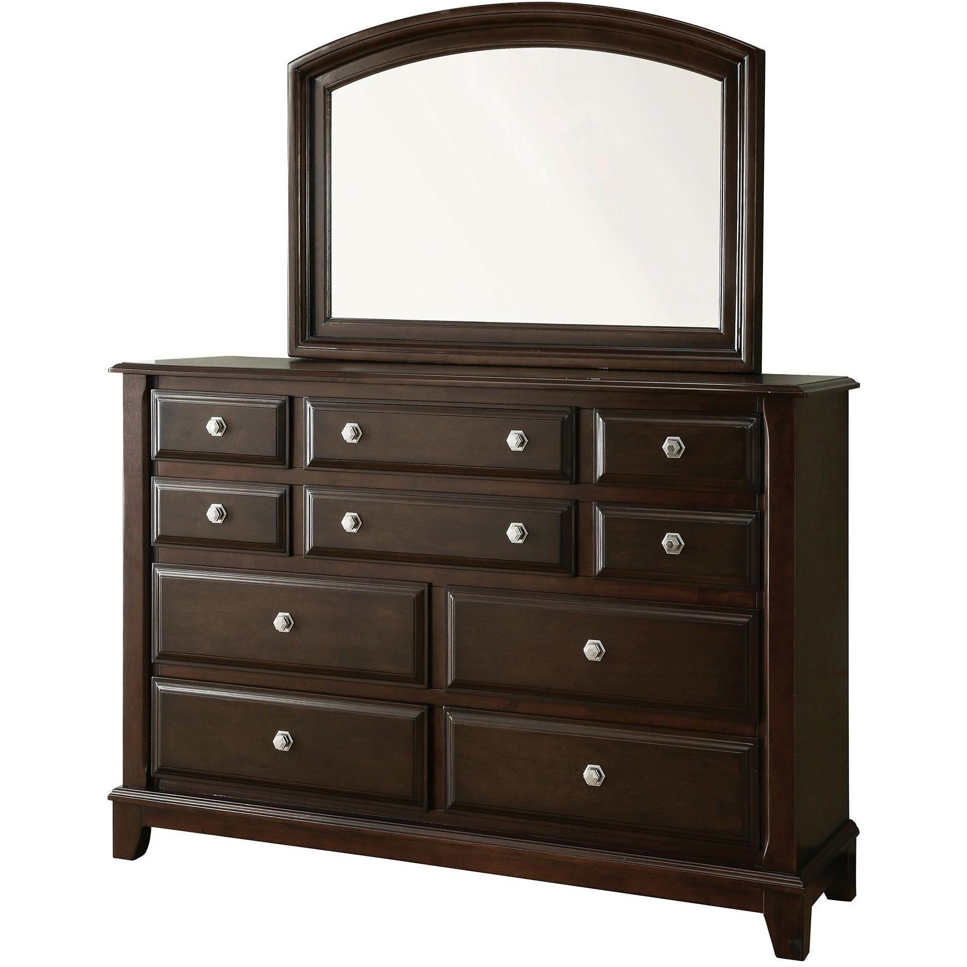  Furniture of America Litchville 10-Drawer Dresser CM7383D IMAGE 2