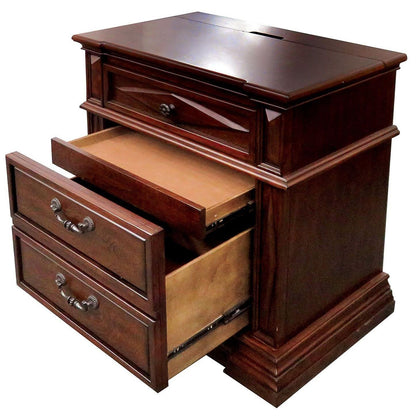  Furniture of America Gayle 3-Drawer Nightstand CM7138N IMAGE 9