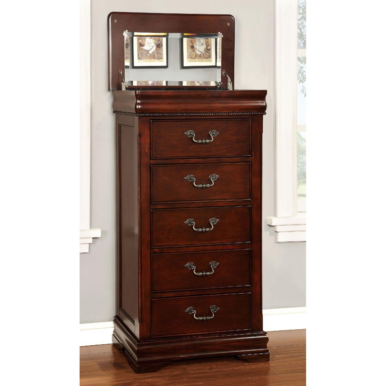  Furniture of America Mandura 5-Drawer Lingerie Chest CM7260LC IMAGE 2