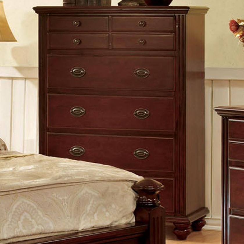  Furniture of America Gabrielle II 5-Drawer Chest CM7083C IMAGE 1