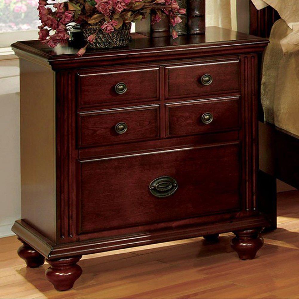  Furniture of America Gabrielle 2-Drawer Nightstand CM7083N IMAGE 1