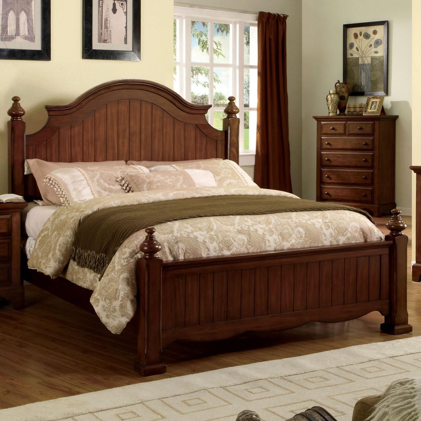  Furniture of America Palm Coast California King Panel Bed CM7888CK-BED IMAGE 1