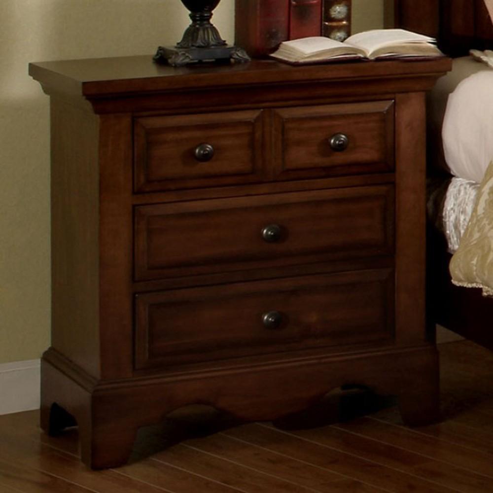  Furniture of America Palm Coast 3-Drawer Nightstand CM7888N IMAGE 1