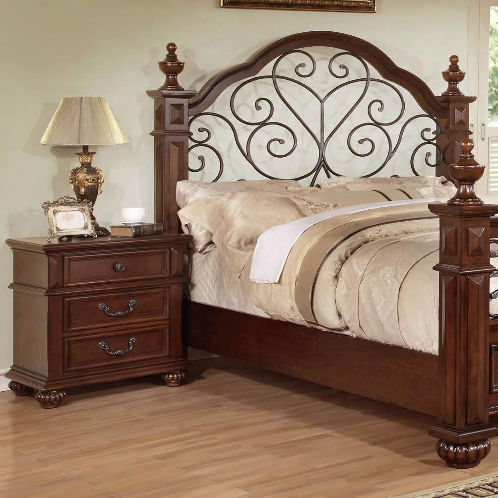  Furniture of America Landaluce 3-Drawer Nightstand CM7811N IMAGE 2