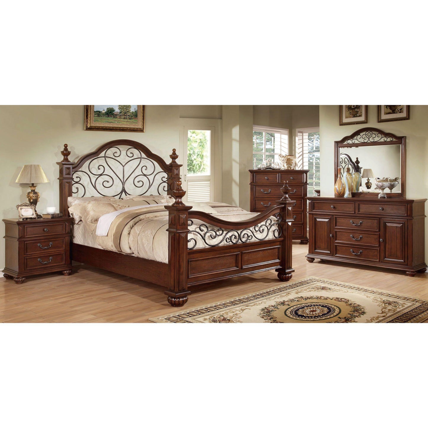  Furniture of America Landaluce 3-Drawer Nightstand CM7811N IMAGE 3