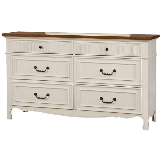  Furniture of America Galesburg 6-Drawer Dresser CM7040D IMAGE 1
