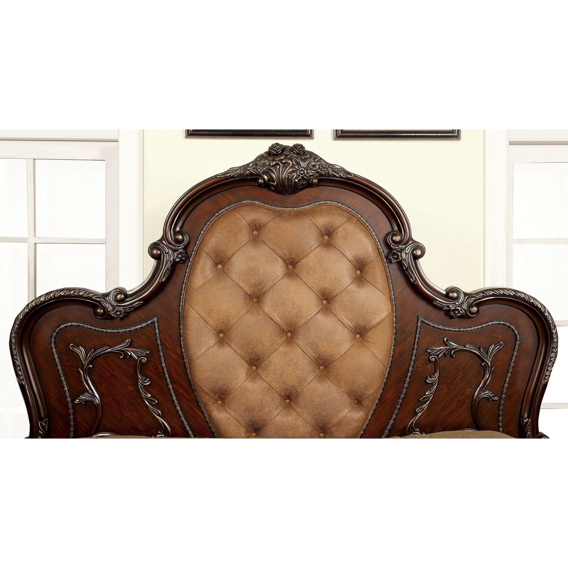  Furniture of America Castlewood King Platform Bed CM7299EK-BED IMAGE 2