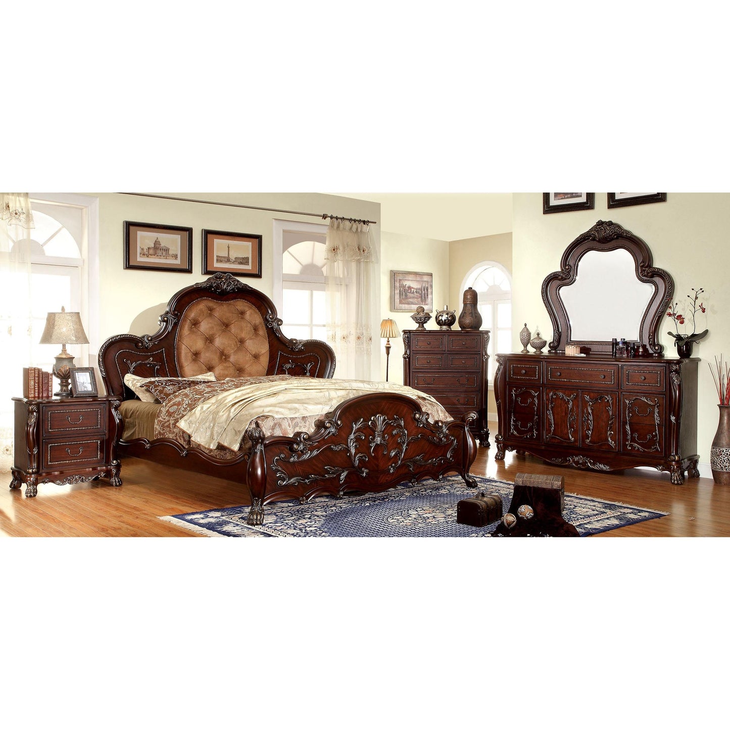  Furniture of America Castlewood 7-Drawer Dresser CM7299D IMAGE 3