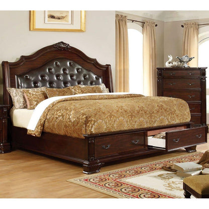  Furniture of America Edinburg King Panel Bed CM7672EK-BED IMAGE 2