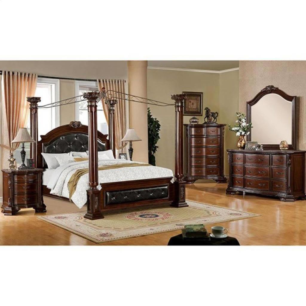  Furniture of America Mandalay CM7271Q Queen Bed IMAGE 4