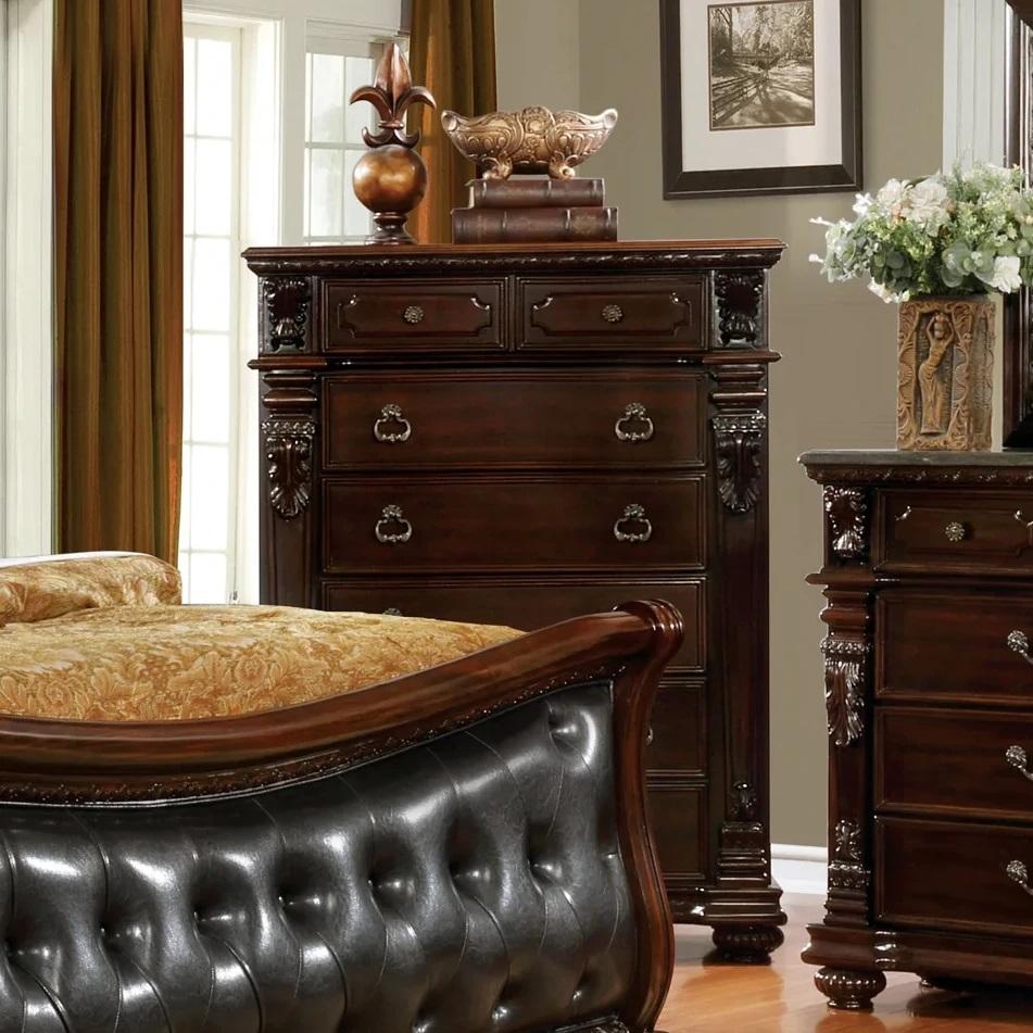  Furniture of America Fort Worth 7-Drawer Chest CM7858C IMAGE 2