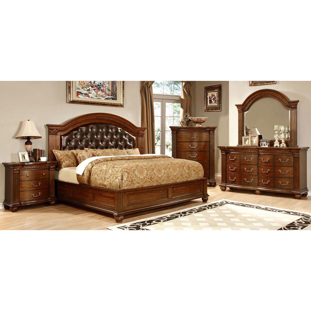  Furniture of America Grandom King Platform Bed CM7736EK-BED IMAGE 3