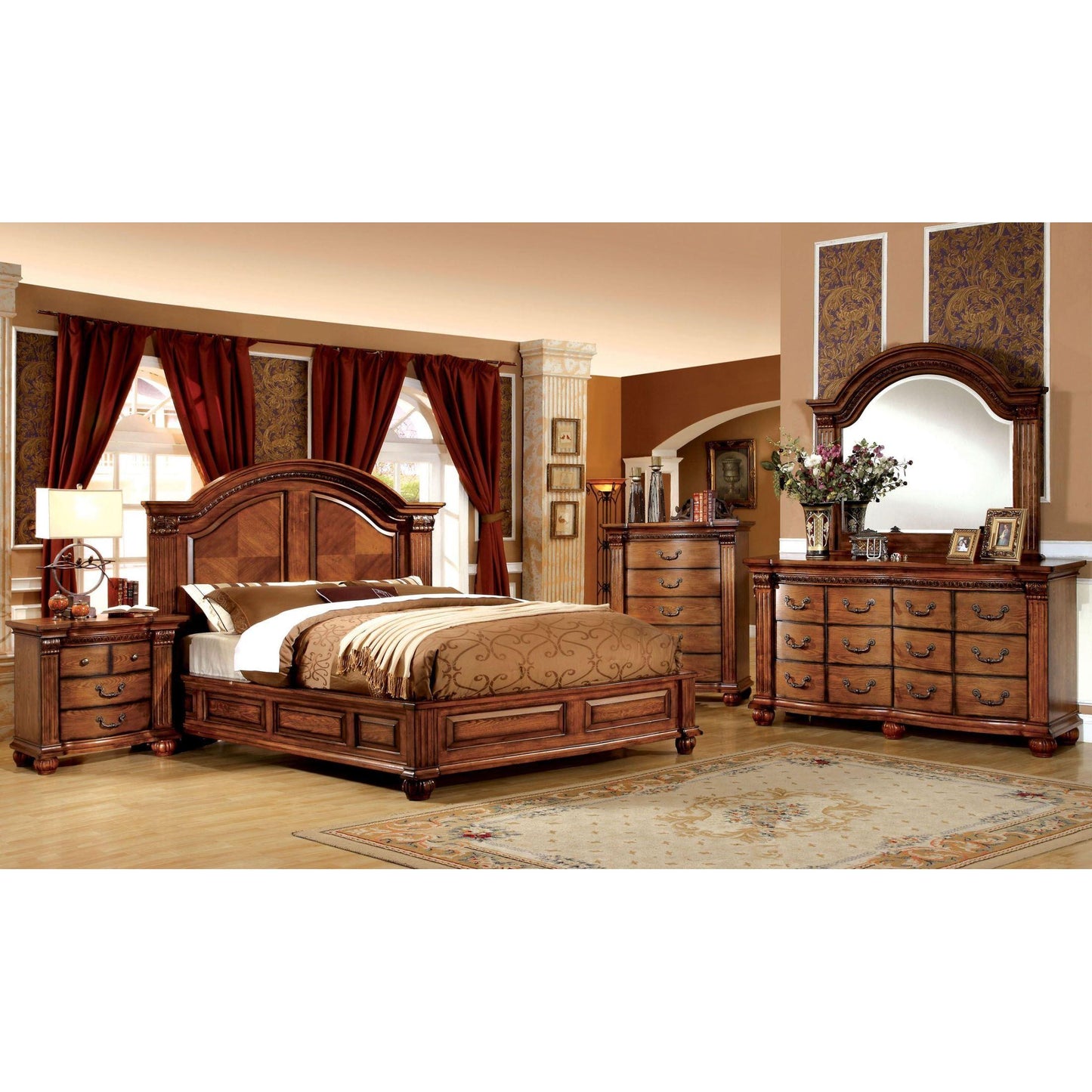  Furniture of America Bellagrand Queen Panel Bed CM7738Q-BED IMAGE 3