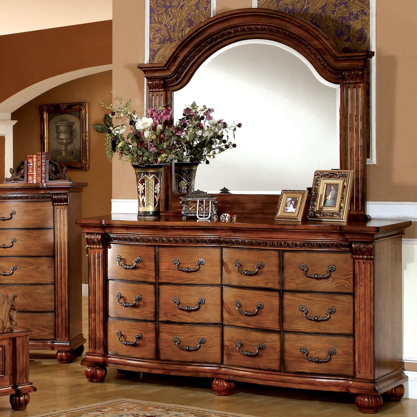  Furniture of America Bellagrand 6-Drawer Dresser CM7738D IMAGE 2