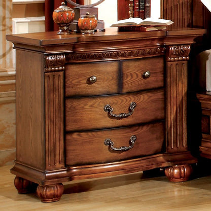  Furniture of America Bellagrand 3-Drawer Nightstand CM7738N IMAGE 1
