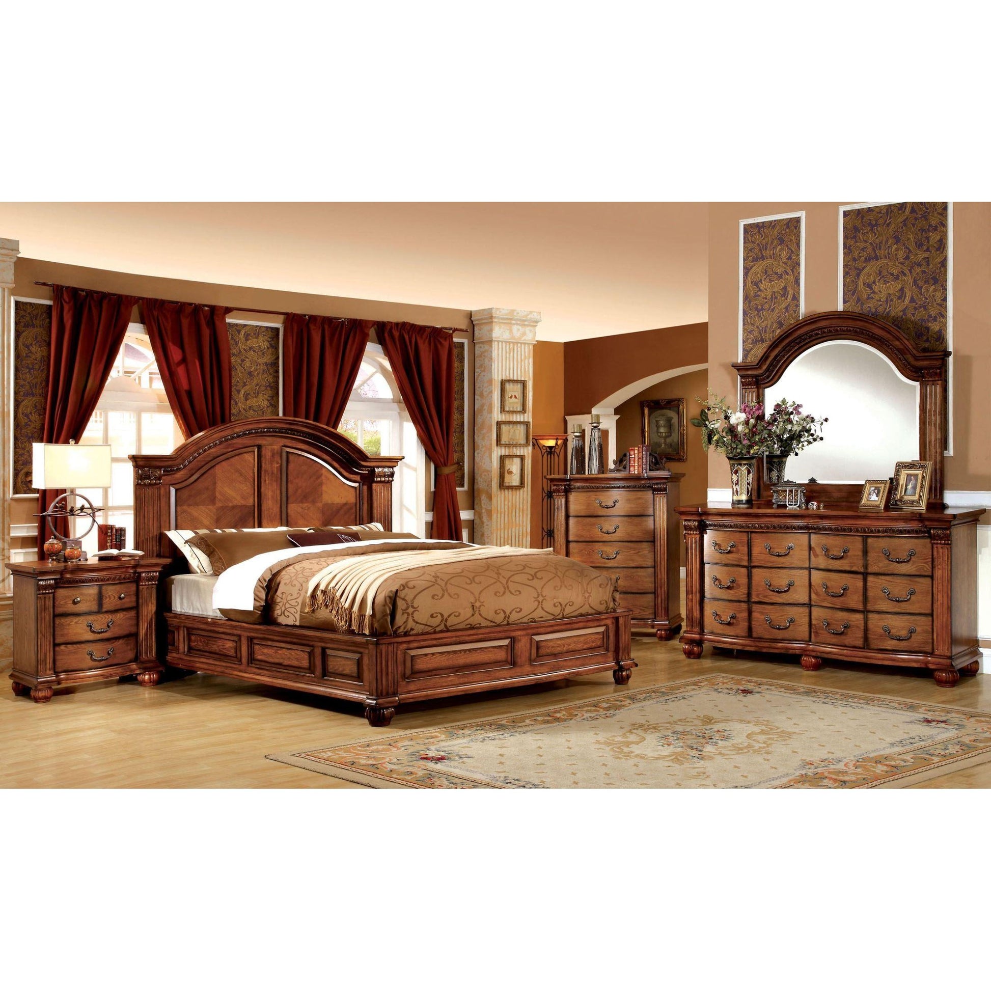  Furniture of America Bellagrand 3-Drawer Nightstand CM7738N IMAGE 2